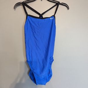 Women's Blue Nike one piece swimsuit size 34